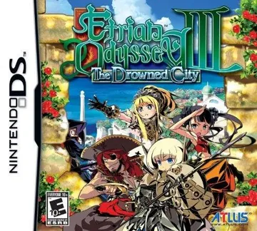 Etrian Odyssey III - The Drowned City (USA) box cover front